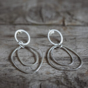 Large Circle Studs XIII