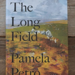 front cover of The Long Field showing a landscape painting